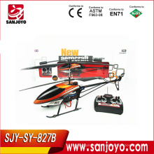 827B-3.5CH 3.5 CH Metal Remote Control RC Helicóptero con cámara y giroscopio